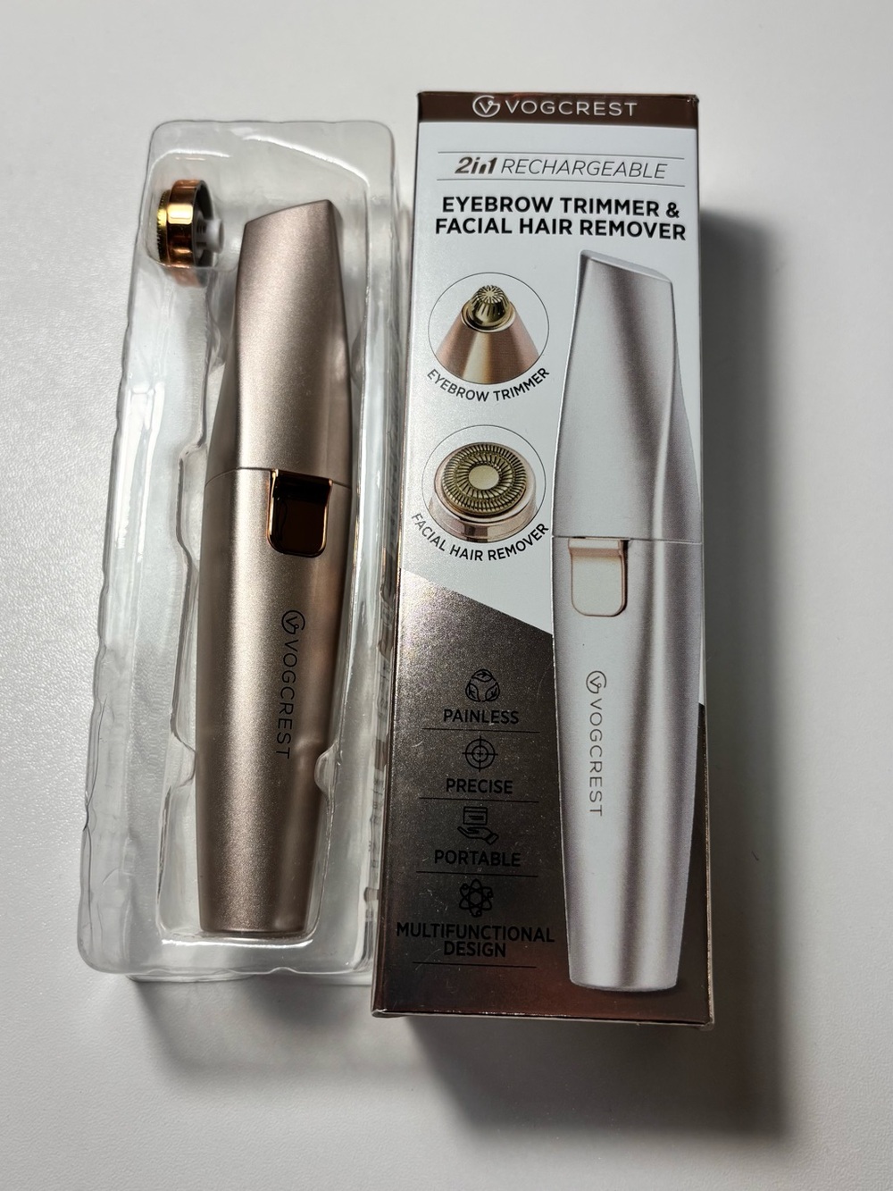 Vogcrest Eyebrow Trimmer & Facial Hair Remover